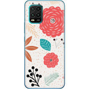 Чехол BoxFace Xiaomi Mi 10 Lite Line Flowers