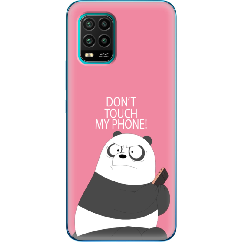 Чехол BoxFace Xiaomi Mi 10 Lite Dont Touch My Phone Panda