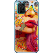 Чехол BoxFace Xiaomi Mi 10 Lite Yellow Girl Pop Art