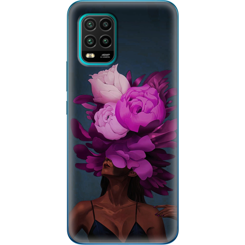 Чехол BoxFace Xiaomi Mi 10 Lite Exquisite Purple Flowers