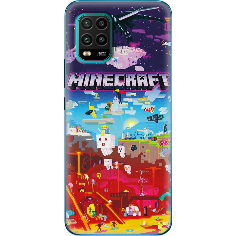 Чехол BoxFace Xiaomi Mi 10 Lite Minecraft World Beyond