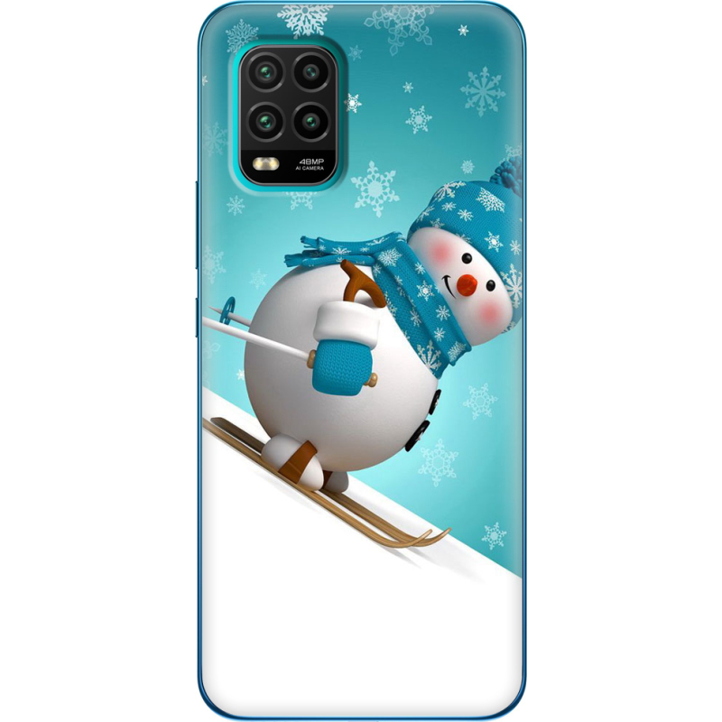 Чехол BoxFace Xiaomi Mi 10 Lite Skier Snowman