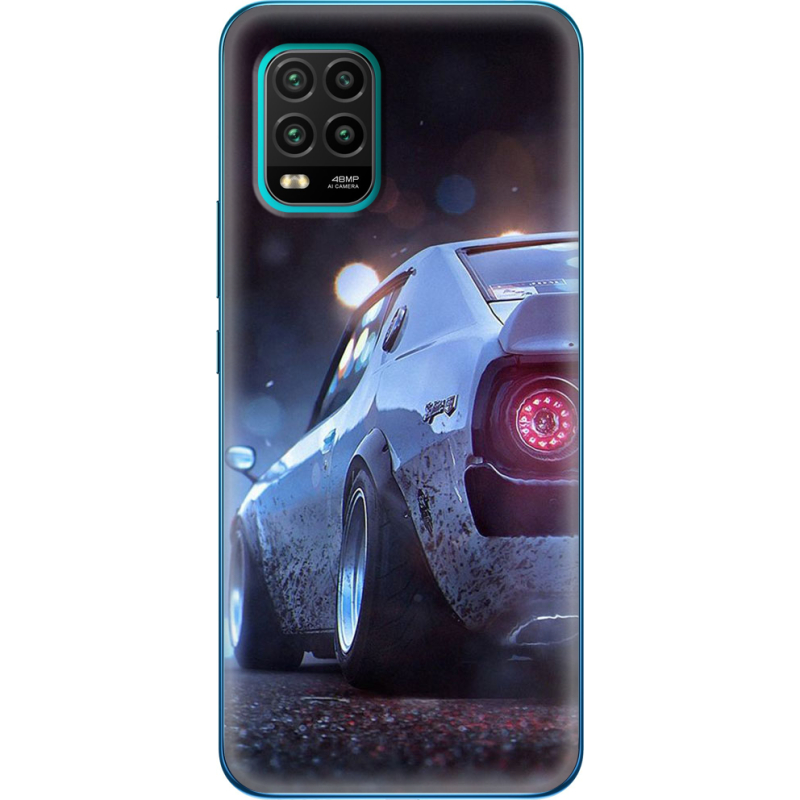 Чехол BoxFace Xiaomi Mi 10 Lite Silver Car