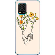 Чехол BoxFace Xiaomi Mi 10 Lite Flower Hands