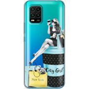 Прозрачный чехол BoxFace Xiaomi Mi 10 Lite City Girl