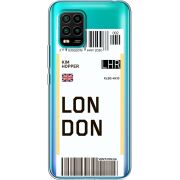 Прозрачный чехол BoxFace Xiaomi Mi 10 Lite Ticket London