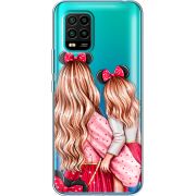 Прозрачный чехол BoxFace Xiaomi Mi 10 Lite Mouse Girls