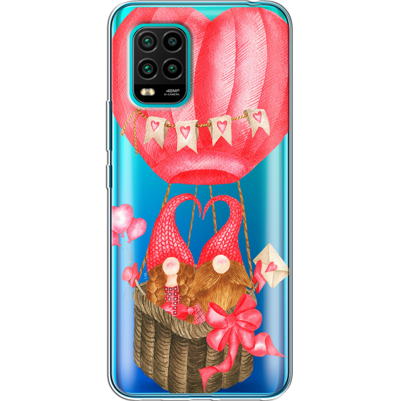 Прозрачный чехол BoxFace Xiaomi Mi 10 Lite Valentine Dwarfs