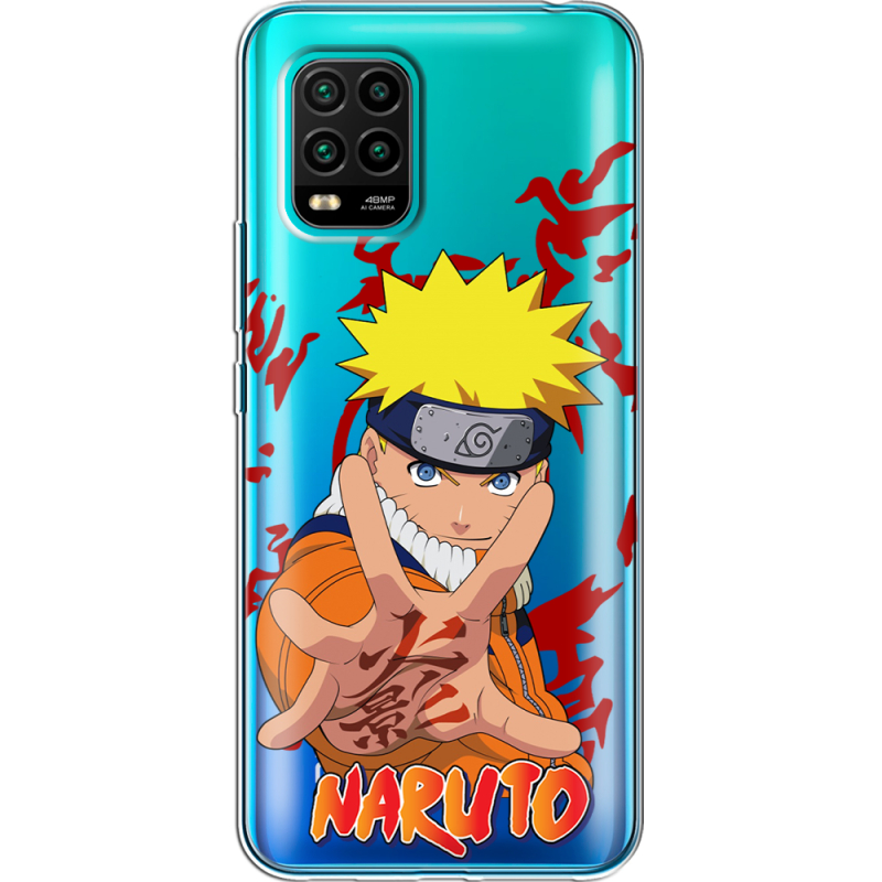 Прозрачный чехол BoxFace Xiaomi Mi 10 Lite Naruto