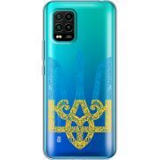 Прозрачный чехол BoxFace Xiaomi Mi 10 Lite Gold Trident