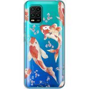 Прозрачный чехол BoxFace Xiaomi Mi 10 Lite Japanese Koi Fish