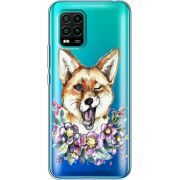 Прозрачный чехол BoxFace Xiaomi Mi 10 Lite Winking Fox