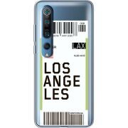 Прозрачный чехол BoxFace Xiaomi Mi 10 Pro Ticket Los Angeles