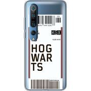 Прозрачный чехол BoxFace Xiaomi Mi 10 Pro Ticket Hogwarts