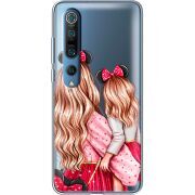 Прозрачный чехол BoxFace Xiaomi Mi 10 Pro Mouse Girls