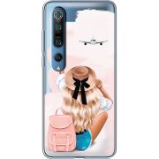 Прозрачный чехол BoxFace Xiaomi Mi 10 Pro Travel Girl