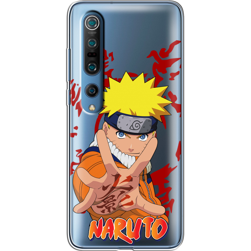 Прозрачный чехол BoxFace Xiaomi Mi 10 Pro Naruto