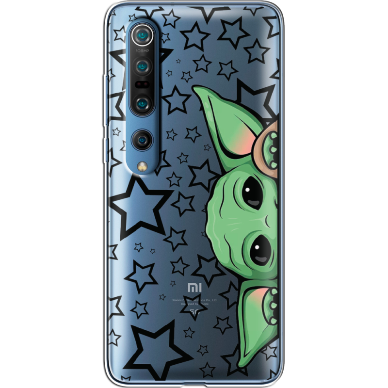 Прозрачный чехол BoxFace Xiaomi Mi 10 Pro Baby Yoda