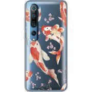Прозрачный чехол BoxFace Xiaomi Mi 10 Pro Japanese Koi Fish