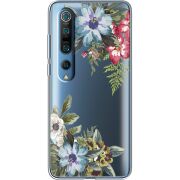 Прозрачный чехол BoxFace Xiaomi Mi 10 Pro Floral
