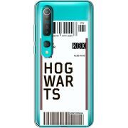 Прозрачный чехол BoxFace Xiaomi Mi 10 Ticket Hogwarts