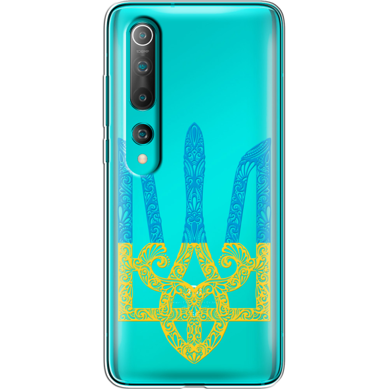 Прозрачный чехол BoxFace Xiaomi Mi 10 Gold Trident