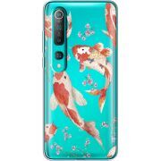 Прозрачный чехол BoxFace Xiaomi Mi 10 Japanese Koi Fish