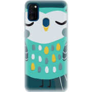 Чехол BoxFace Samsung M215 Galaxy M21 Green Owl