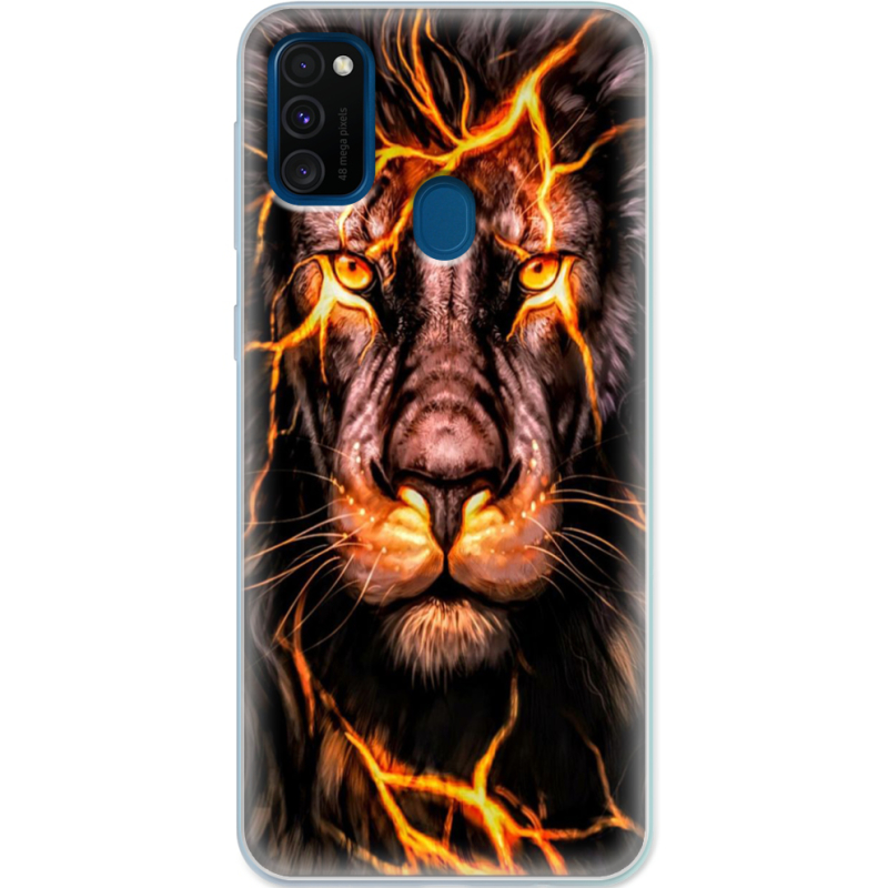 Чехол BoxFace Samsung M215 Galaxy M21 Fire Lion