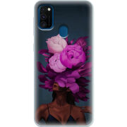 Чехол BoxFace Samsung M215 Galaxy M21 Exquisite Purple Flowers