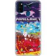 Чехол BoxFace Samsung M215 Galaxy M21 Minecraft World Beyond