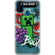 Чехол BoxFace Samsung M215 Galaxy M21 Minecraft Graffiti