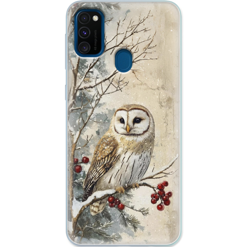 Чехол BoxFace Samsung M215 Galaxy M21 Christmas Owl