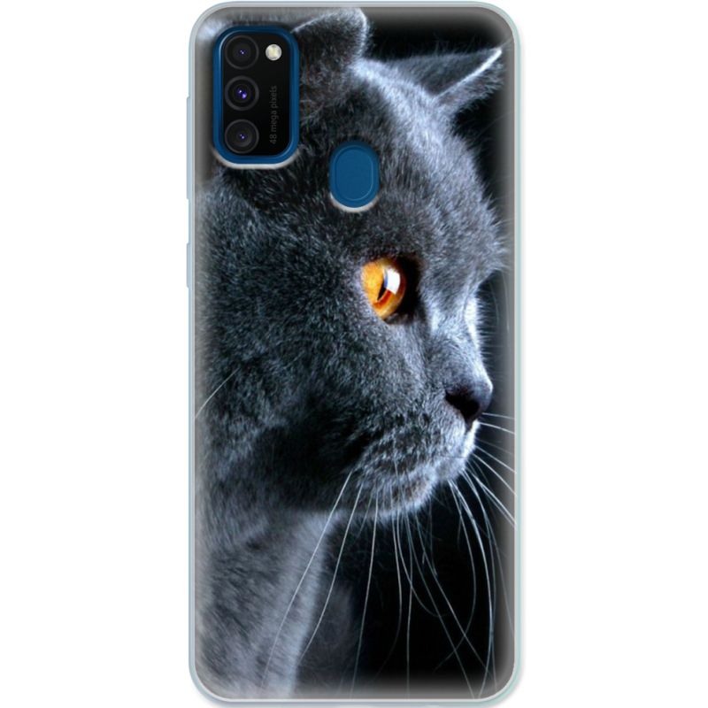 Чехол BoxFace Samsung M215 Galaxy M21 English cat