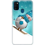 Чехол BoxFace Samsung M215 Galaxy M21 Skier Snowman