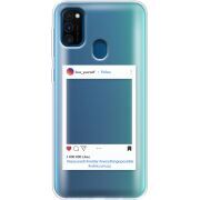 Прозрачный чехол BoxFace Samsung M215 Galaxy M21 Insta