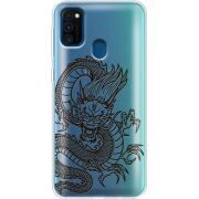 Прозрачный чехол BoxFace Samsung M215 Galaxy M21 Chinese Dragon