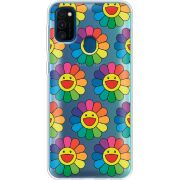 Прозрачный чехол BoxFace Samsung M215 Galaxy M21 Hippie Flowers