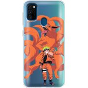 Прозрачный чехол BoxFace Samsung M215 Galaxy M21 Naruto and Kurama