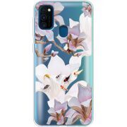 Прозрачный чехол BoxFace Samsung M215 Galaxy M21 Chinese Magnolia