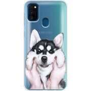 Прозрачный чехол BoxFace Samsung M215 Galaxy M21 Husky