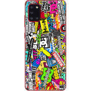 Чехол BoxFace Samsung A315 Galaxy A31 Multicolored Inscriptions