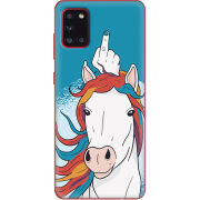 Чехол BoxFace Samsung A315 Galaxy A31 Fuck Unicorn