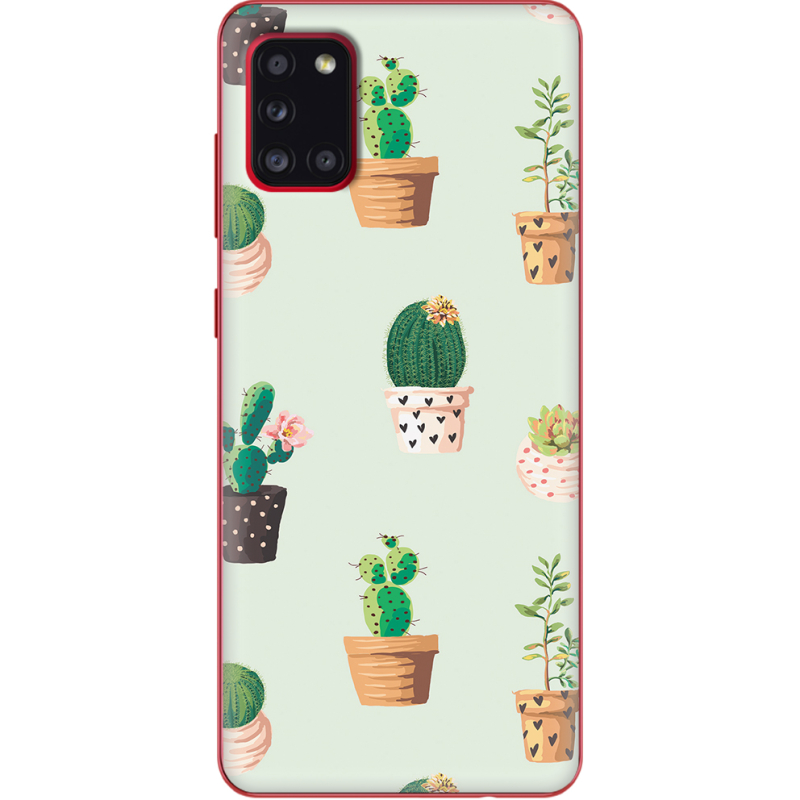 Чехол BoxFace Samsung A315 Galaxy A31 L-green Cacti