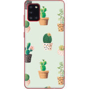 Чехол BoxFace Samsung A315 Galaxy A31 L-green Cacti