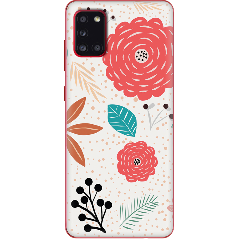 Чехол BoxFace Samsung A315 Galaxy A31 Line Flowers