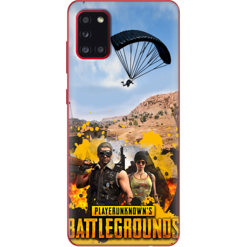 Чехол BoxFace Samsung A315 Galaxy A31 Pubg parachute