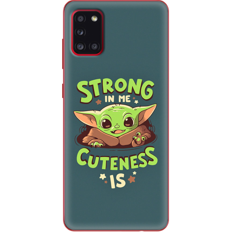 Чехол BoxFace Samsung A315 Galaxy A31 Strong in me Cuteness is