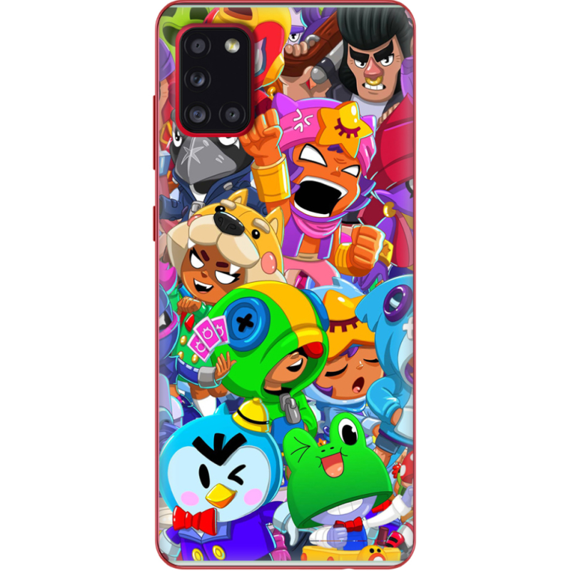 Чехол BoxFace Samsung A315 Galaxy A31 friends brawl stars