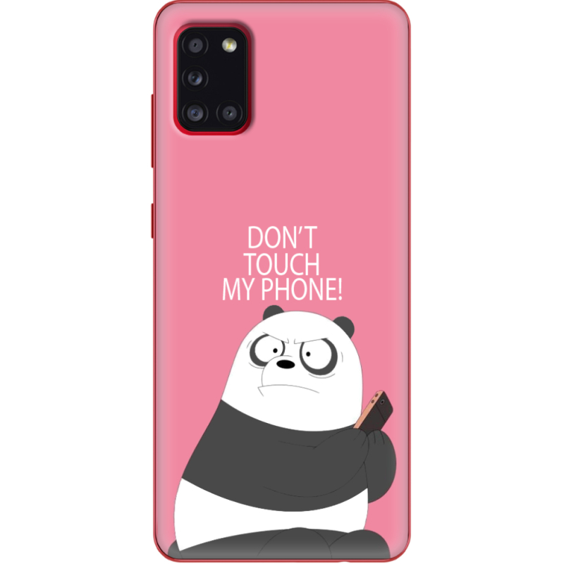 Чехол BoxFace Samsung A315 Galaxy A31 Dont Touch My Phone Panda